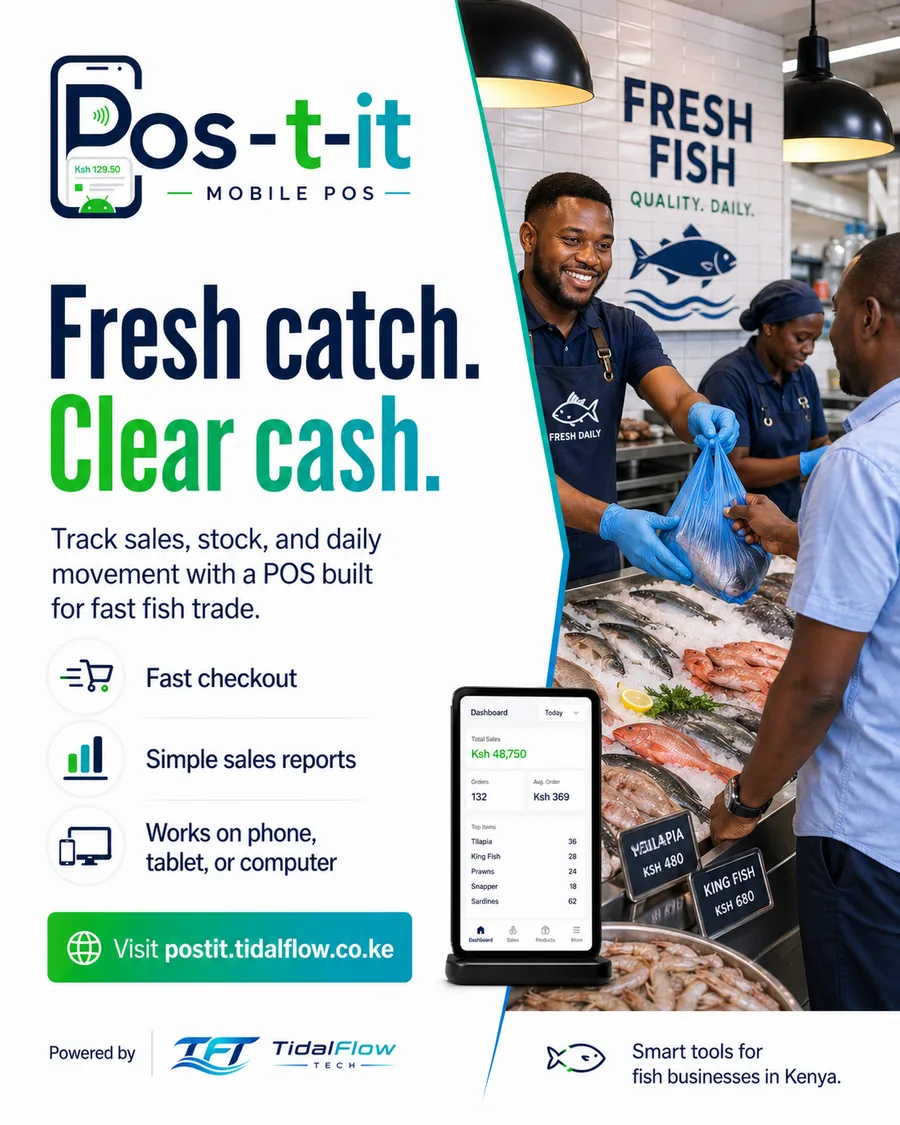 Fish business POS Kenya