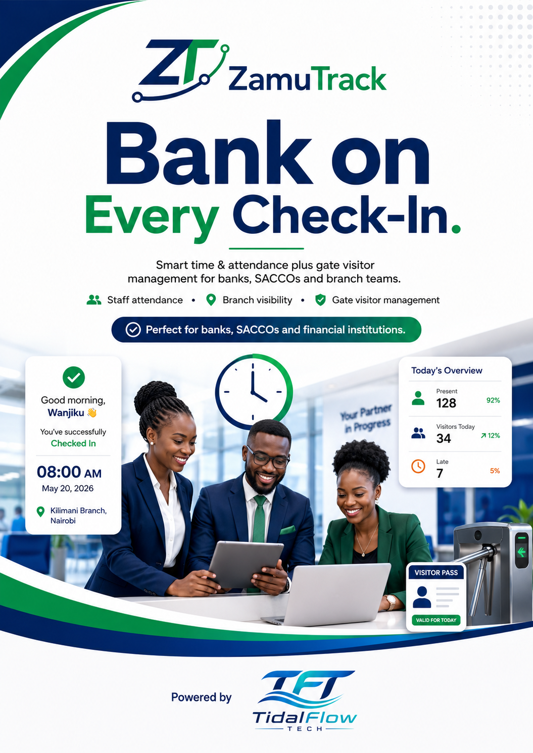 ZamuTrack for banks and SACCOs